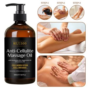 Alternative view of CALMENER PRO Anti-Cellulite Massage Oil 500 ml.